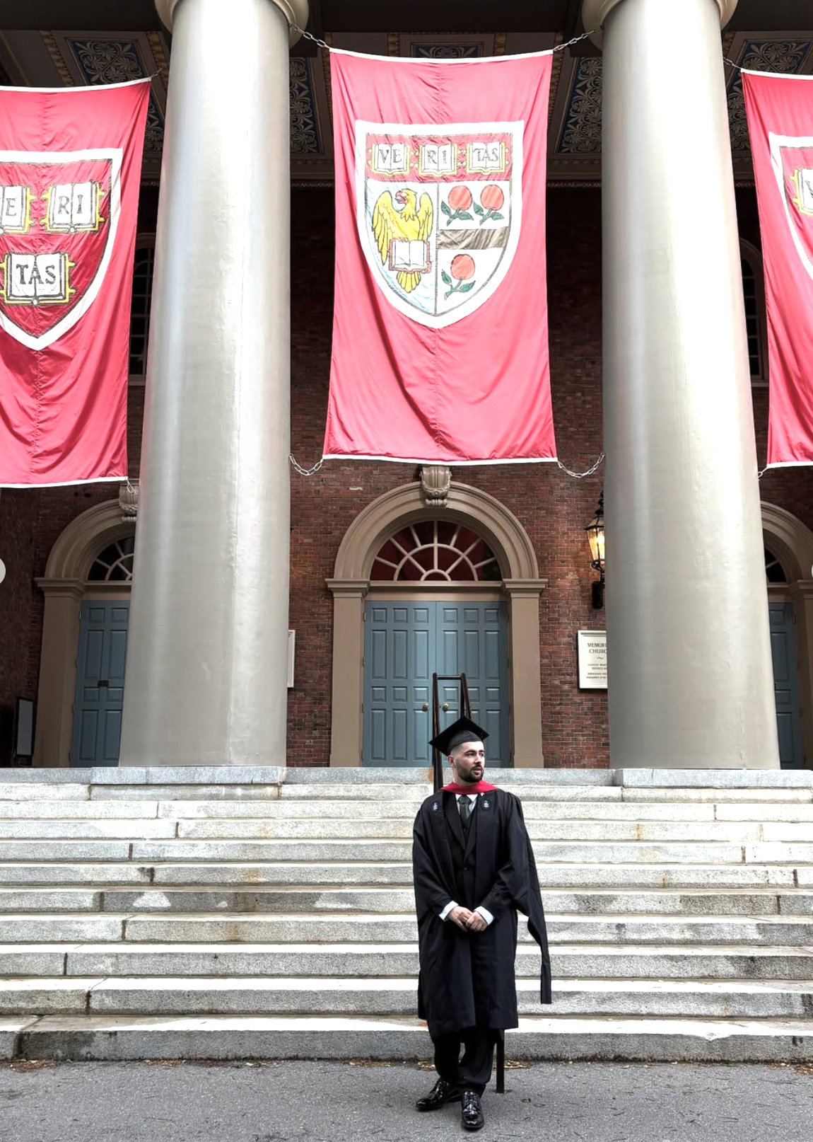Blerim Jashari Harvard graduation
